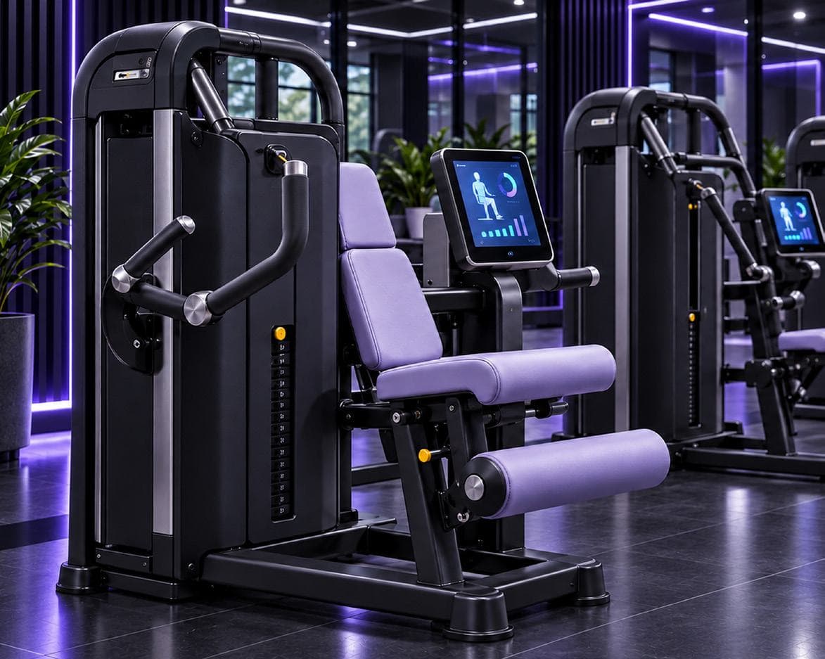 Attrezzi palestra assistiti dall'AI