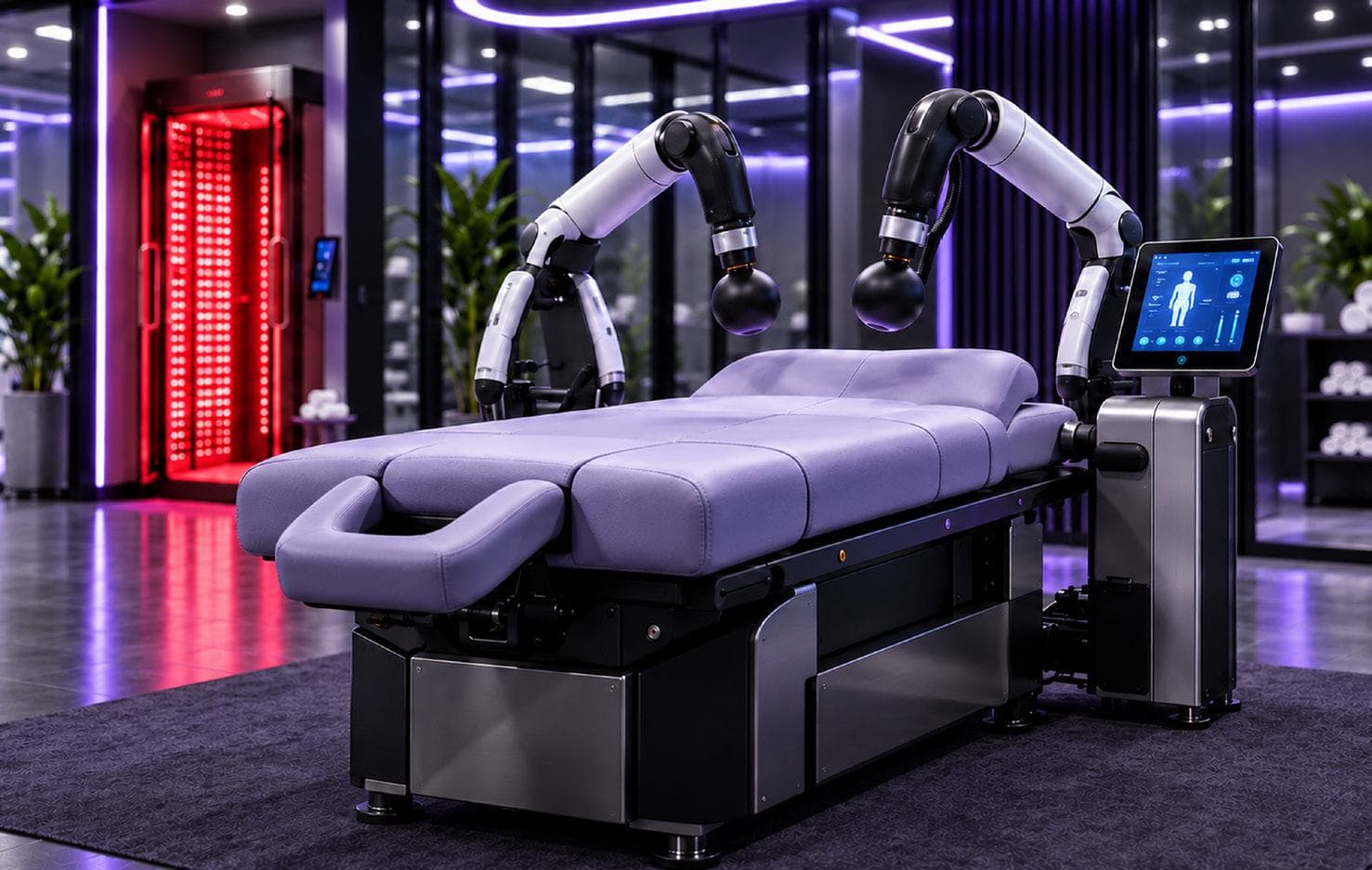 Massaggio robotico AI