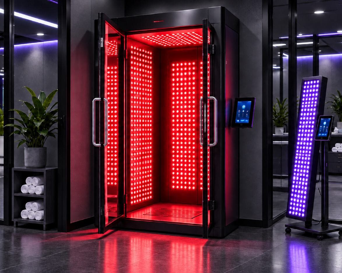 Cabina di luce rossa terapeutica